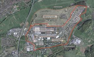 US-Depot Luftbild&uuml;bersicht