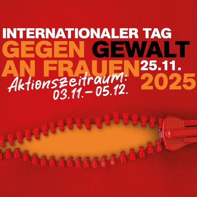 Cover-Bild zum Internationalen Tag gegen Gewalt an Frauen 2025 - Ausschnitt