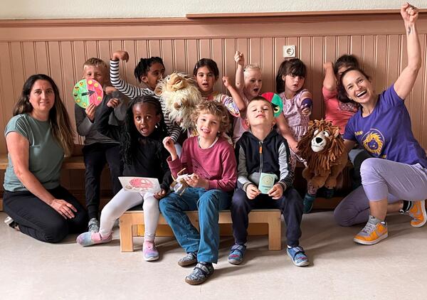 Vorschulkinder des Kinderhauses "Alter Wetzlarer Weg" (Juni 2024)