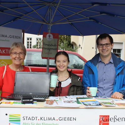 Tag der Regionen 2019 - Klimaschutzteam mit Stadr&auml;tin Weigel-Greilich