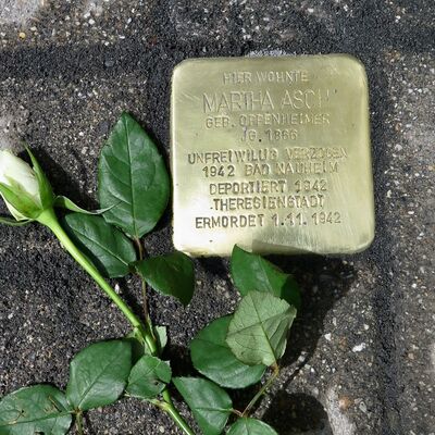 Stolperstein Martha Asch