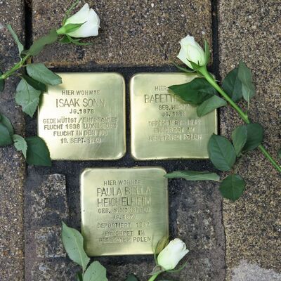 Stolpersteine Ostanlage 45