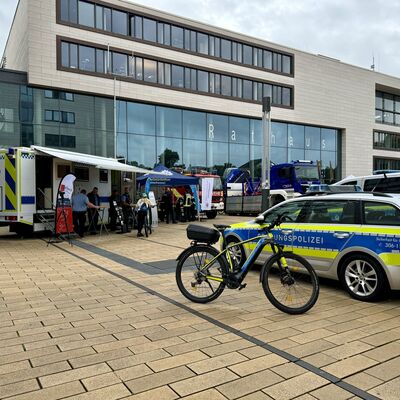 Fahrradcodierung Ordnungspolizei mobile Wache 2
