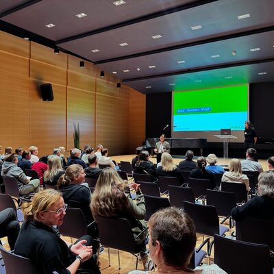 Gesundheitstag Stadtverwaltung Gie�en Vortrag