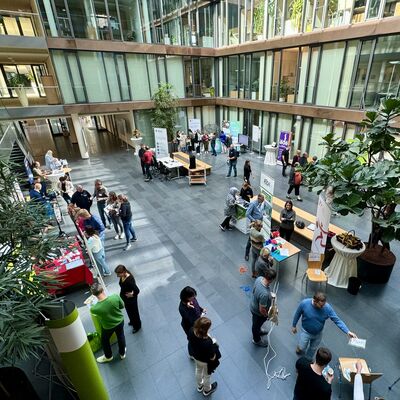 Gesundheitstag Stadtverwaltung Gie�en Atrium