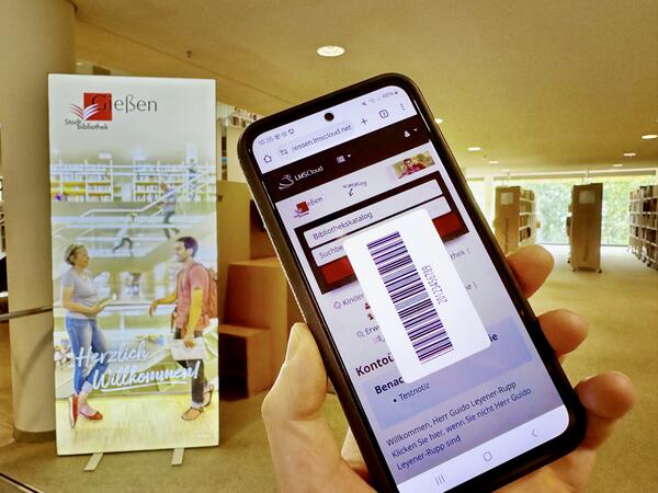 Digitaler Leseausweis Stadtbibliothek Gie�en
