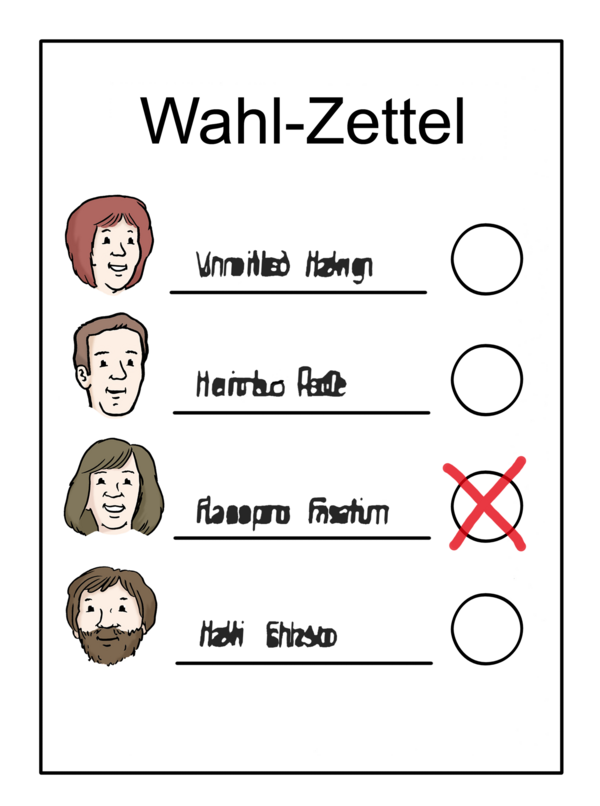 wahlzettel