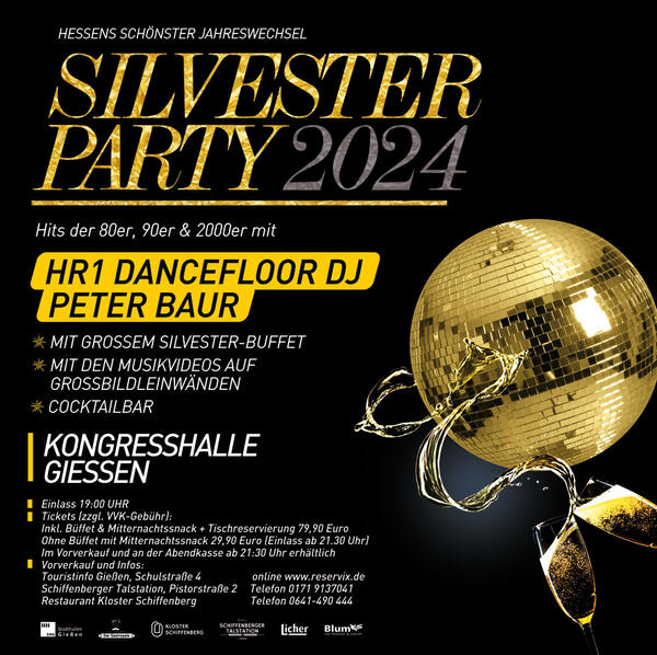 Veranstaltungsbild Silvesterparty KOngresshalle