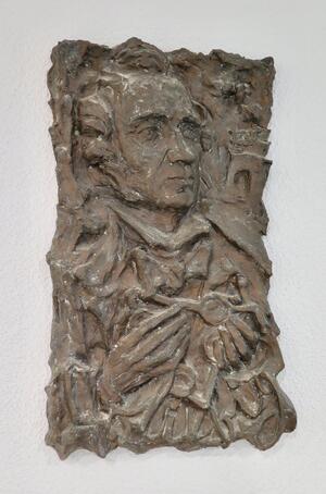 Liebig Portr&auml;t - Relief