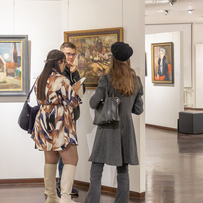 Blick in die Gemldegalerie