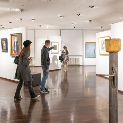 Blick in die Gemldegalerie