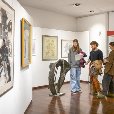 Blick in die Gemldegalerie