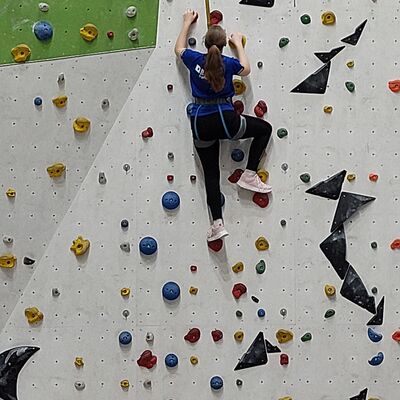 Pflegekindertag des Jugendamtes in der Kletterhalle