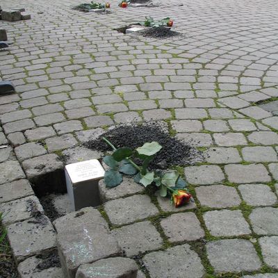 Nordanlage - Stolpersteinverlegung