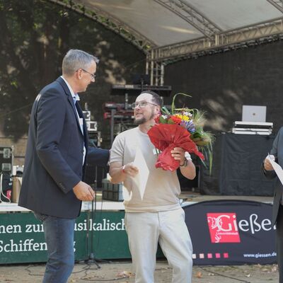 Feierstunde des Sports, Ehrung der Sportler*innen der Jahre 2020 bis 2023 durch den Magistrat der Universit&auml;tsstadt Gie&szlig;en
