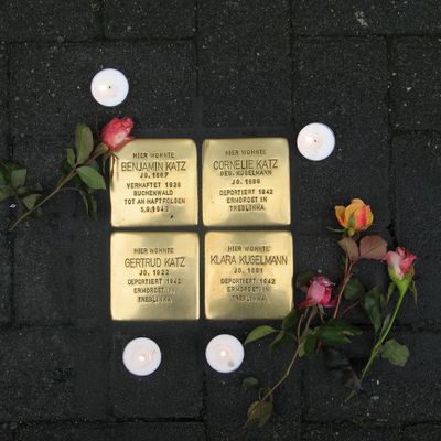 Stephanstra�e 43 - Stolpersteinverlegung