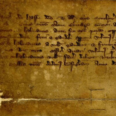 Landgrfliche Urkunde vom 22. August 1325 - Aufwertung der Neustadt  (StdtAG 1-2 Nr. 28)