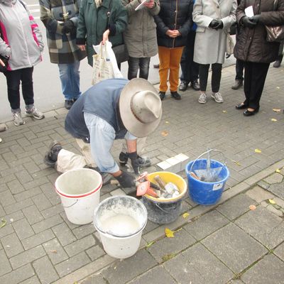 Nordanlage 49 - Stolpersteinverlegung                            