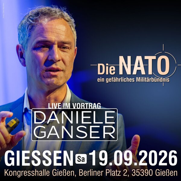 Veranstaltungsbild Vortrag Daniele Ganser