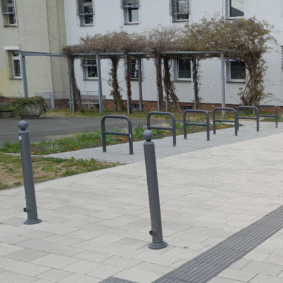 Verringerung und Aufwertung der versiegelten Flche an der Volkshochschule