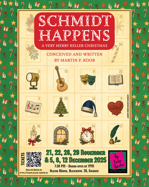 Veranstaltungsposter Schmidt Happens 
