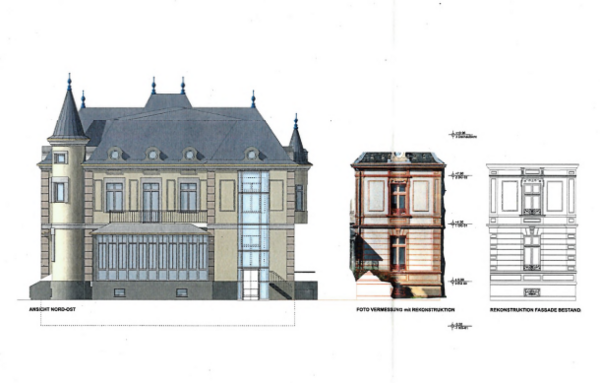 Skizze Villa Leutert Barrierefreiheit