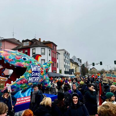 Eindrcke von der Kreuzung unterhalb der Sachsenhuser Brcke