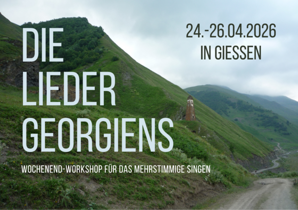 Veranstaltungsbild Die Lieder Georgiens