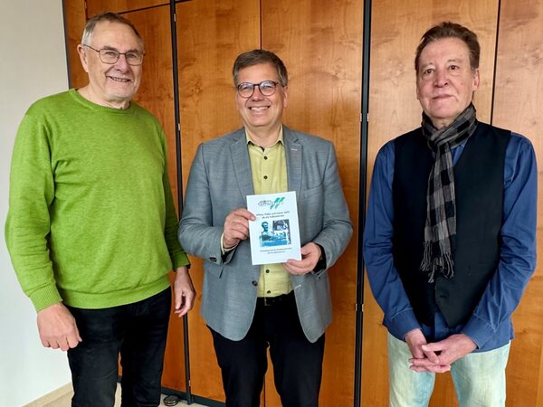 Von links: Gnter Sikorski, Frank-Tilo Becher, Harald Wallbott.