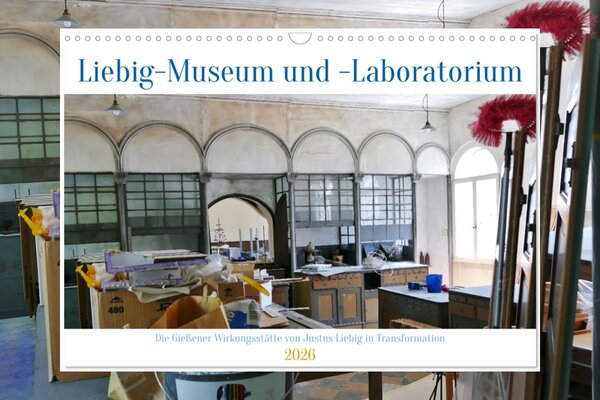 Titelbild des Liebig-Museum-Kalenders 2026 mit einem Foto von Prof. Dr. Klaus Prei�ner