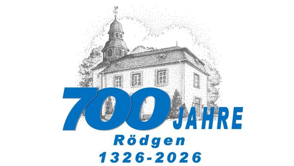 Logo Festschrift "700 Jahre R�dgen 1326-2026"