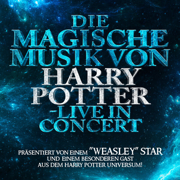 Veranstaltungsplakat "The Magical Music of Harry Potter"