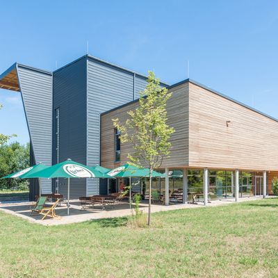 Kletterhalle Gieen - Auenansicht