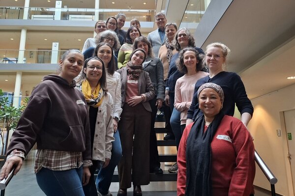 Gruppenbild beim Treffen von Mitarbeiterinnen des Programms &raquo;ElternChanceN&laquo; hessischer Standorte 10.2.26