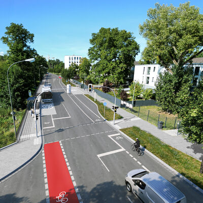 Situation nach dem Umbau