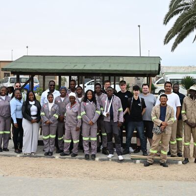 Lernort im Park: Gie&szlig;en und Swakopmund - Gruppe