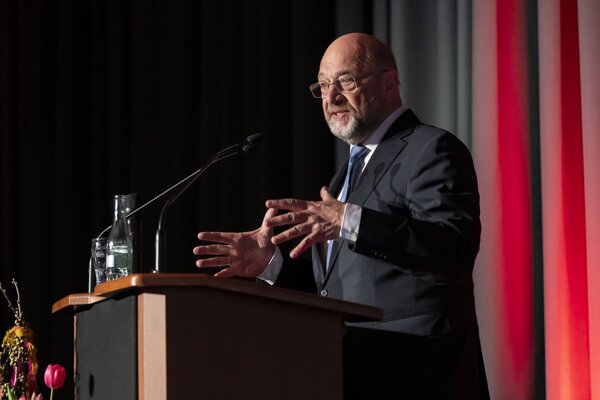 Martin Schulz, Vorsitzender der Friedrich-Ebert-Stiftung