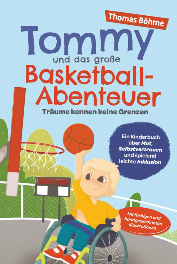 Buchcover Tommy und das gro�e Basketball-Abenteuer