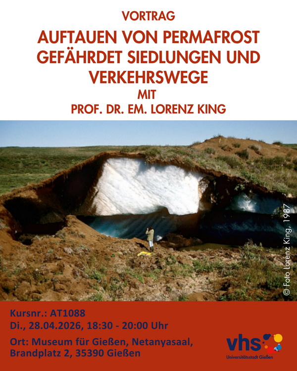 Vortrag Auftauen von Permafrost