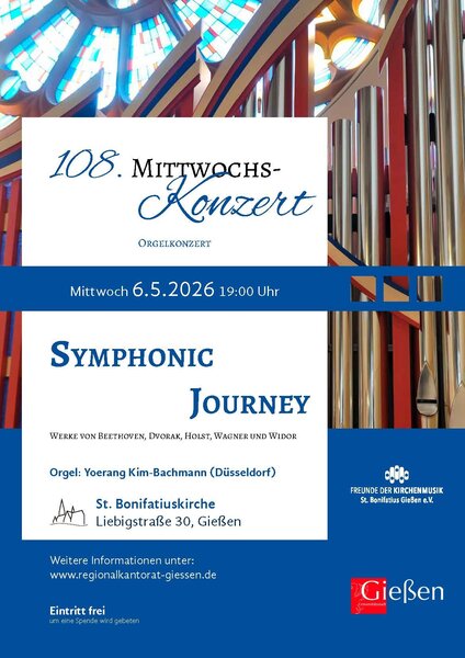 Plakat "108. Mittwochskonzert"