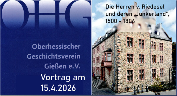 Flyer "Die Herren von Riedesel und deren Junkerland 1500 bis 1806"