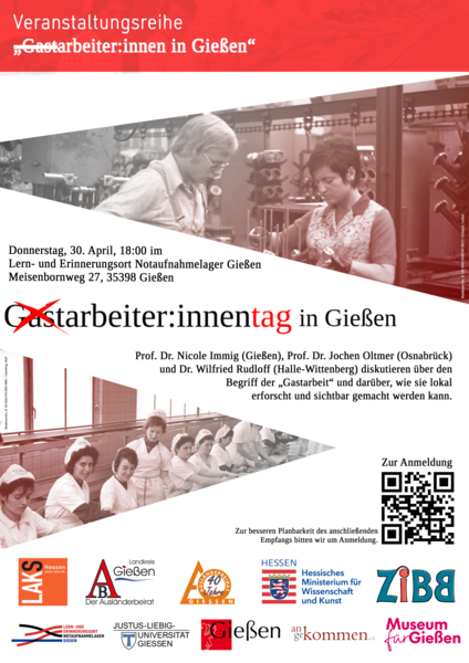 Plakat GastarbeiterInnen in Gie�en