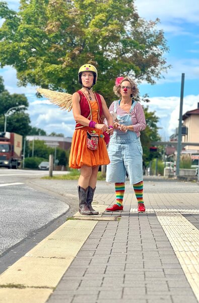 Foto von Cosmo Calexika und Clown Frieda