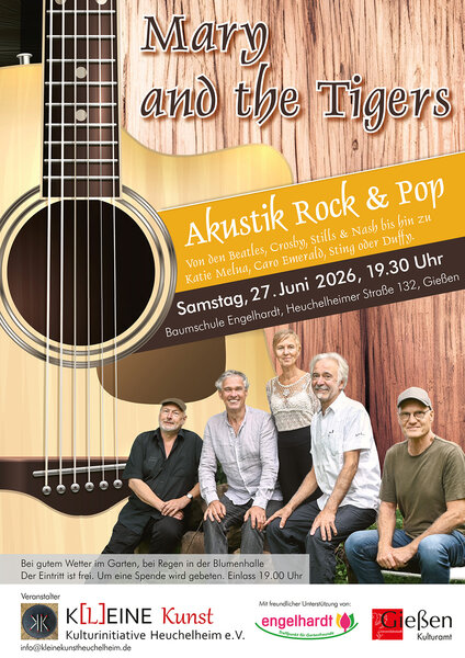 Plakat Mary & the Tigers