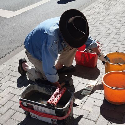 Stolpersteinverlegung Bleichstra�e 30