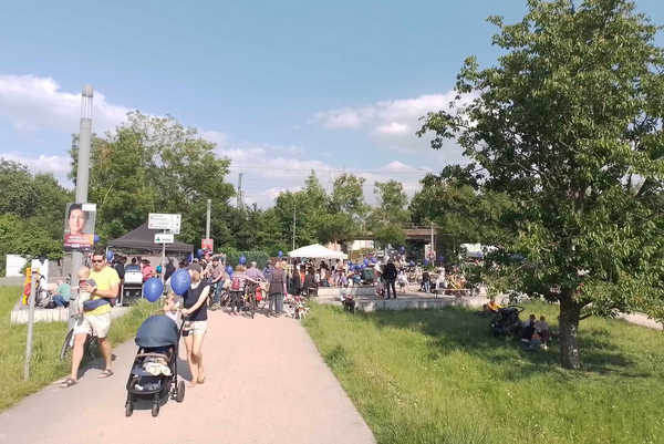 Br&uuml;ckenfest in der Nordstadt 2024