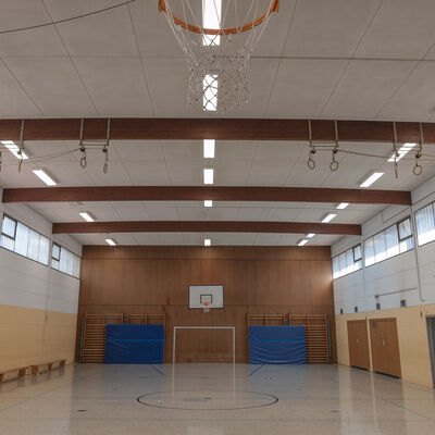 Turnhalle Goetheschule &Uuml;bersicht Breite
