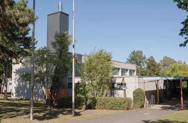 Turnhalle K&auml;the-Kollwitz-Schule Au&szlig;enansicht_2020