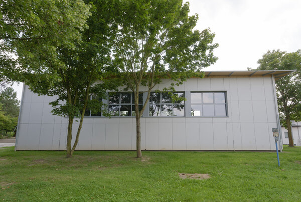 Turnhalle Sandfeldschule Au&szlig;enansicht_2012