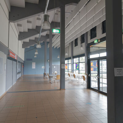 Sporthalle Gie&szlig;en-Ost Foyer_2020